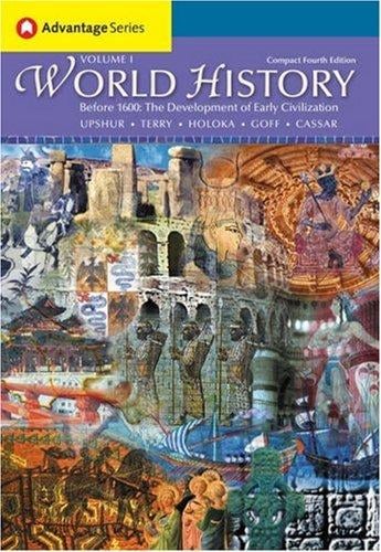 Thomson Advantage Books: World History, Before 1600