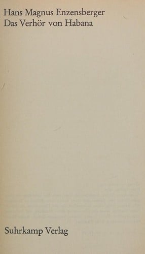Das Verhör von Habana