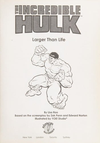 Larger Than Life (Incredible Hulk Movie, the)