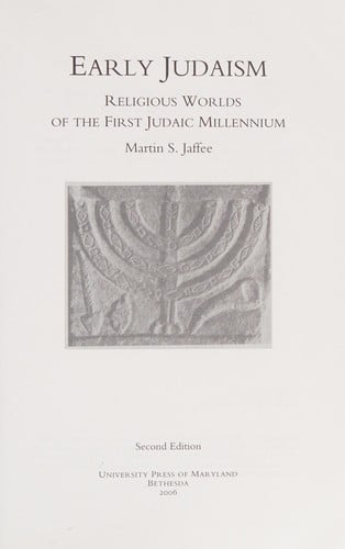 Early Judaism