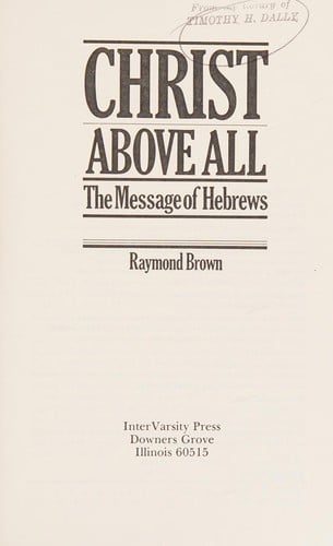 Christ above all
