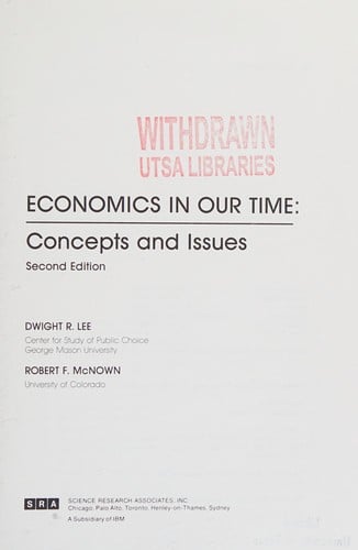 Economics in our time