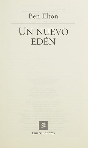 Un Nuevo Eden