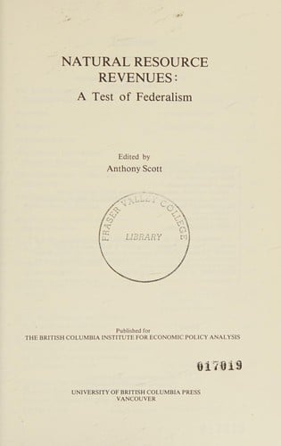 Natural resource revenues