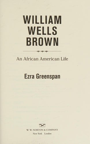 William Wells Brown