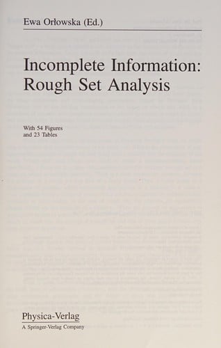 Incomplete information