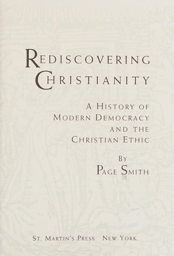 Rediscovering Christianity