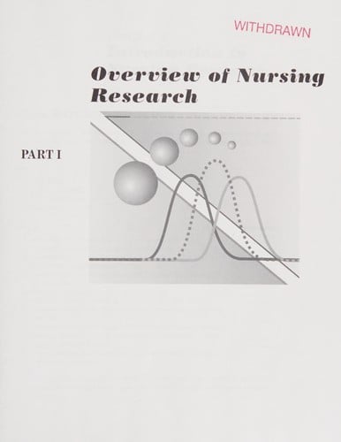 Study guide to accompany Essentials of nursing research