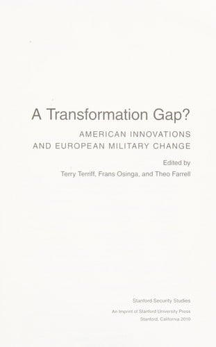 A transformation gap?
