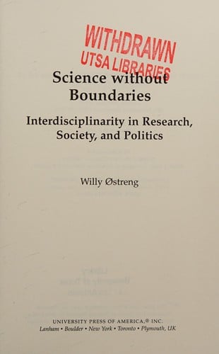 Science without boundaries