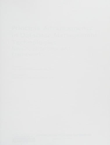 Principle advancements in database management technologies