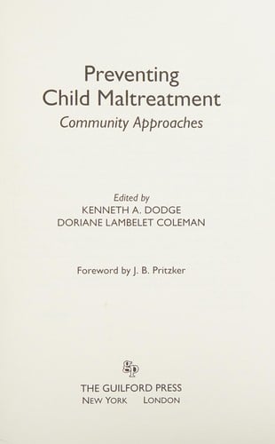 Preventing child maltreatment