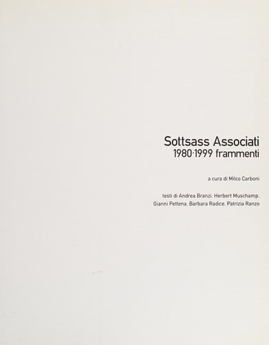 Sottsass associati