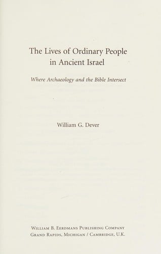 The lives of ordinary people