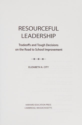 Resourceful leadership