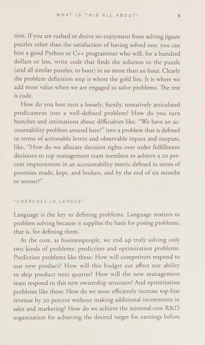 The design of insight