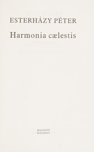 Harmonia caelestis