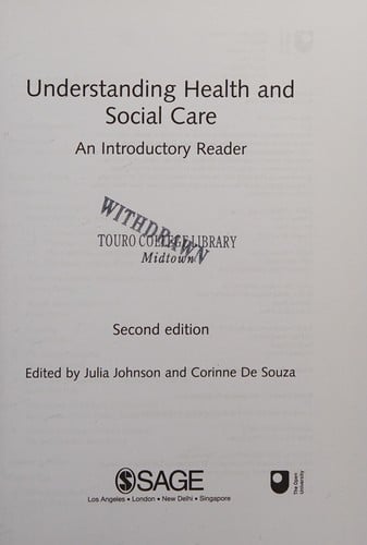 Understanding health and social care