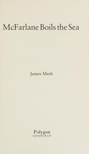 MaFarlane boils the sea