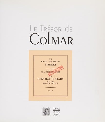 Le trésor de Colmar