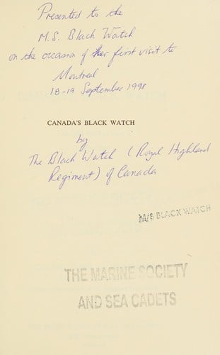 Canada's Black Watch