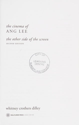 The cinema of Ang Lee