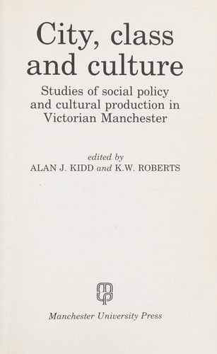 City, class, and culture