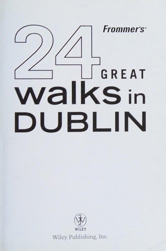 Frommer's 24 great walks in Dublin