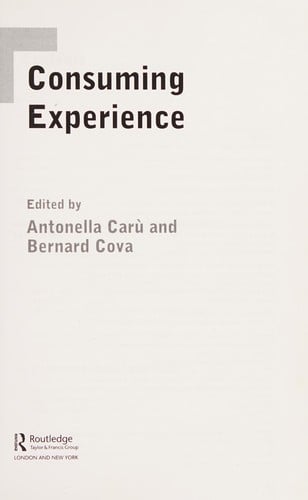 Consuming experience