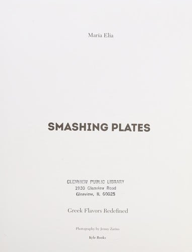 Smashing plates
