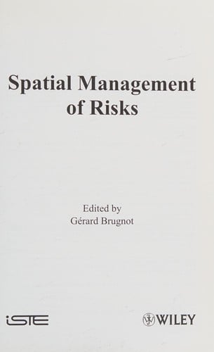 Spatial management of risks