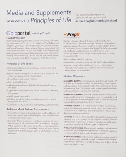 Principles of life