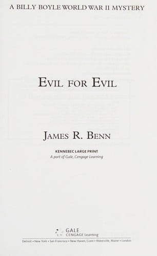 Evil for evil