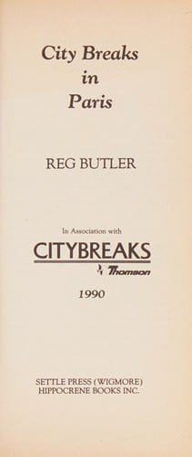 City breaks in Paris