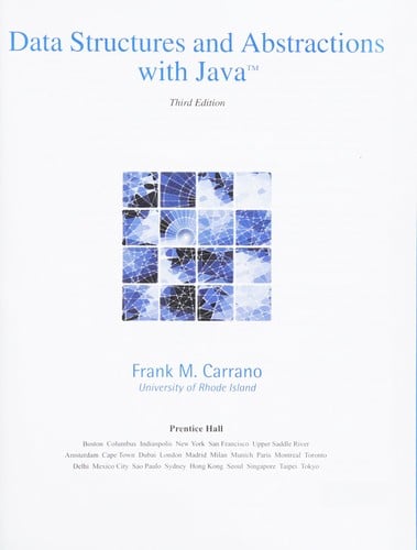 Data structures and abstractions with Java