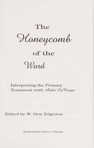 Honeycomb of the word