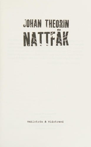Nattfåk
