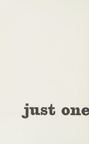 Just one more thing