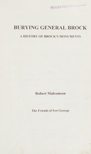 Burying General Brock