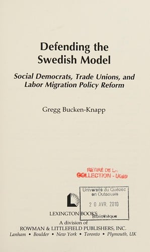 Defending the Swedish model
