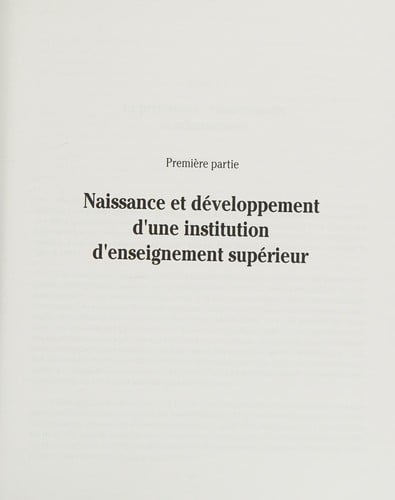 Savoir et développement: Pour une histoire de l'UQAR (French Edition)