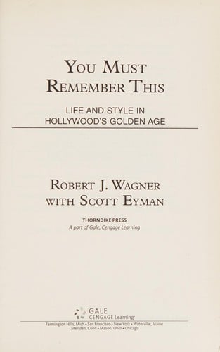 You must remember this