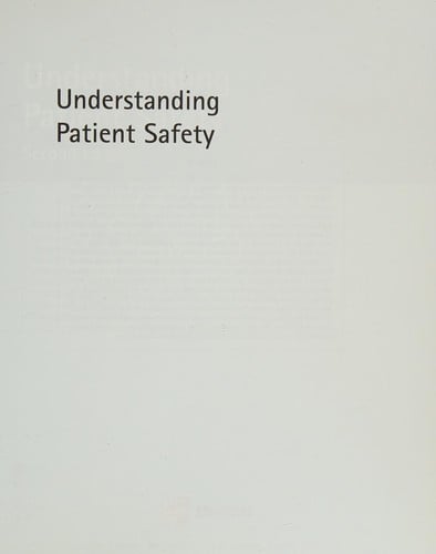 Understanding patient safety