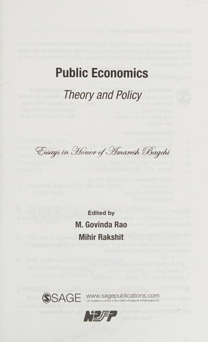 Public economics