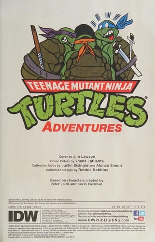Teenage mutant ninja turtles adventures