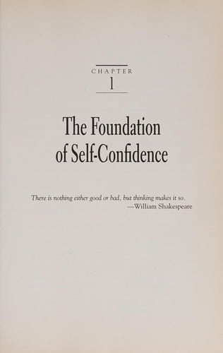 The Power of Self-Confidence