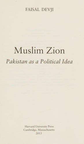 Muslim Zion