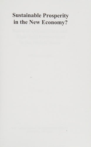 Sustainable prosperity in the new economy?