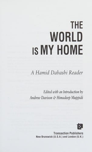 The world is my home