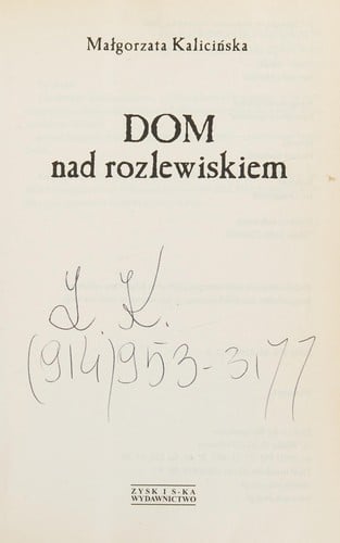 Dom nad rozlewiskiem
